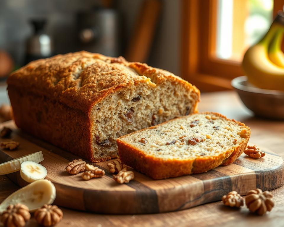 banana and walnut loaf